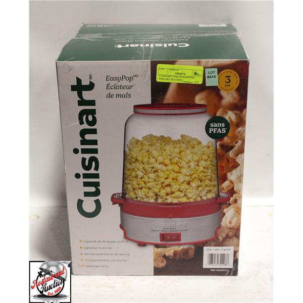 CUSIINART CPM-700 EASYPOP POPCORN MACHINE