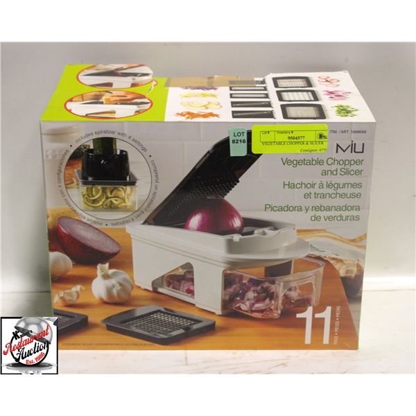 VEGETABLE CHOPPER & SLICER