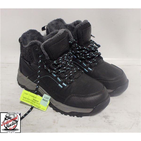 NEW SIZE 6 OZARK TRAIL WATERPROOF KID'S BOOTS
