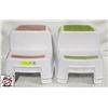 Image 1 : FOUR PLASTIC STEP UP STOOLS