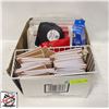 Image 1 : FLAT OF MEDICAL ACCESSORIES & BLANK NOTEBOOKS,