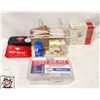 Image 2 : FLAT OF MEDICAL ACCESSORIES & BLANK NOTEBOOKS,