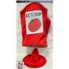 Image 2 : ADULT SIZE KETCHUP AND MUSTARD COSTUME
