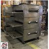 Image 1 : LINCOLN TRIPLE DECK NATURAL GAS CONVEYOR OVEN