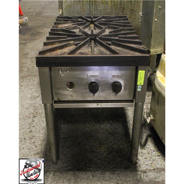 QUEST 2 BURNER STOCK POT RANGE - NATURAL GAS