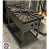 Image 2 : QUEST 2 BURNER STOCK POT RANGE - NATURAL GAS
