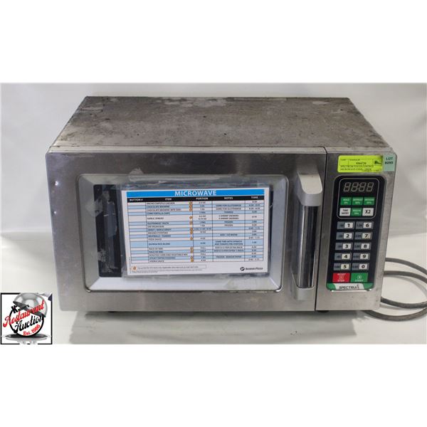 SPECTRUM TOUCH CONTROL MICROWAVE OVEN - 1000W