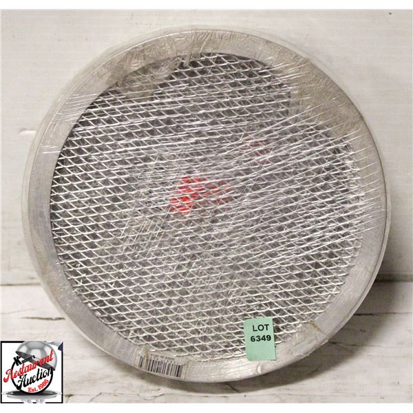 LOT OF APPROX 15 ALUMINUM 8" PIZZA SCREENS