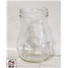 Image 2 : 12 NEW JOHNSON ROSE 6 OZ SYRUP DISPENSER JARS