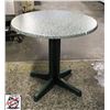 Image 1 : NEW 30" ROUND GRANITE GREEN TABLE W/ 2 EXTRA BASES