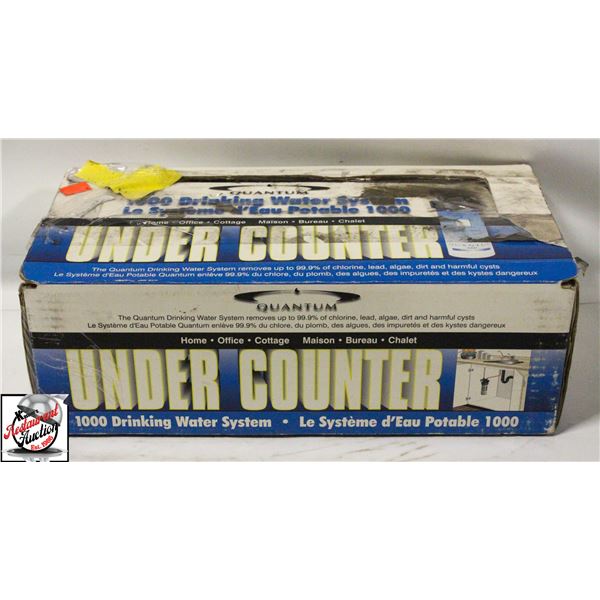 QUANTUM UNDER COUNTER 1000 DRINKING WATER SYSTEM
