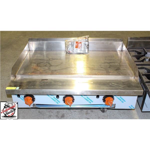 NEW SIERRA NATURAL GAS S/S FLAT TOP GRIDDLE
