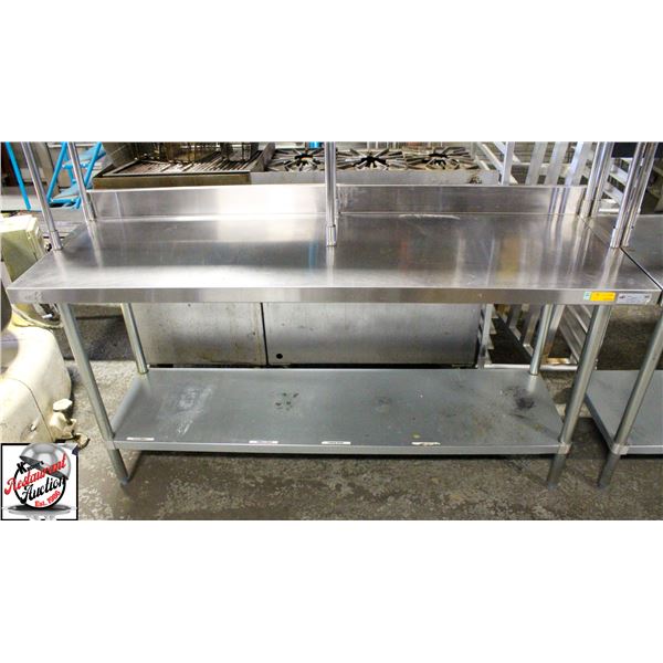 BAILIFF SEIZURE: EFI TB2472 S/S WORK TABLE