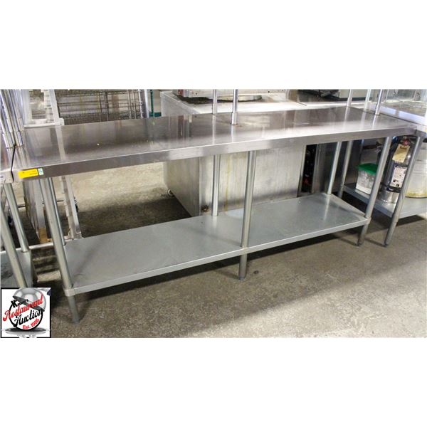 BAILIFF SEIZURE: EFI T2484 S/S WORK TABLE