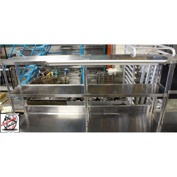 BAILIFF SEIZURE: 6' EFI MOUNTED DOUBLE OVERSHELF