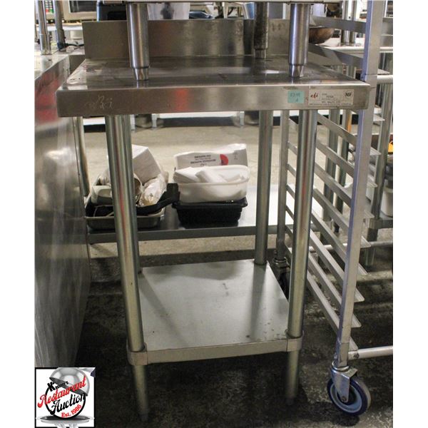BAILIFF SEIZURE: EFI 24" X 24" STAINLESS STEEL