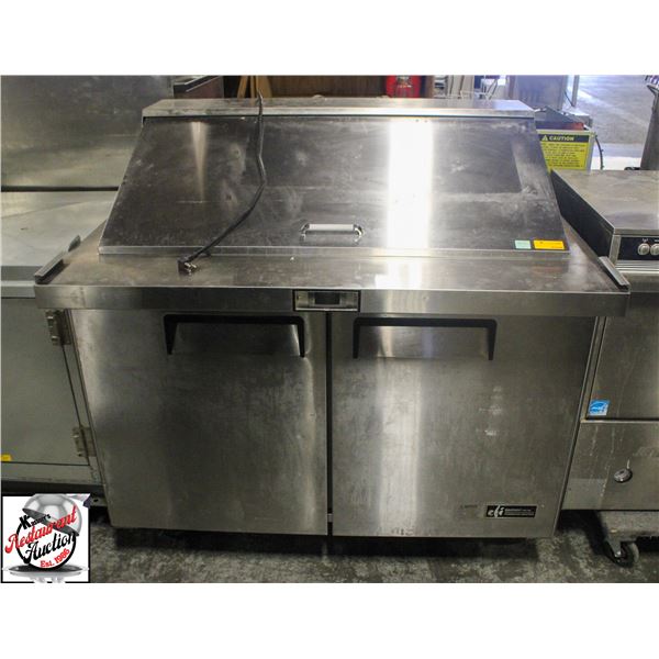 BAILIFF SEIZURE: 4' EFI REFRIGERATED MEGATOP PREP