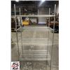 Image 1 : BAILIFF SEIZURE: 42" CHROME WIRE RACK - 4-TIER