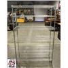 Image 1 : BAILIFF SEIZURE: 48" CHROME WIRE RACK - 4-TIER