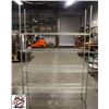 Image 1 : BAILIFF SEIZURE: 60" CHROME WIRE RACK - 4-TIER
