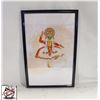 Image 12 : BAILIFF SEIZURE: 12 ART PIECES IN PLASTIC FRAMES