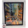 Image 3 : BAILIFF SEIZURE: 12 ART PIECES IN PLASTIC FRAMES