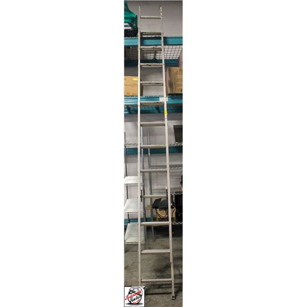 BAILIFF SEIZURES: 20' ALUMINUM EXTENSION LADDER