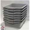 Image 1 : BAILIFF SEIZURE: 7 GREY PLASTIC BUS BINS