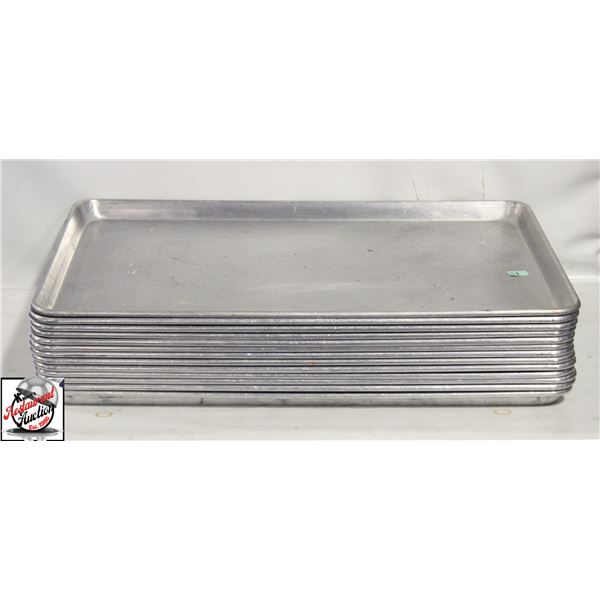 BAILIFF SEIZURE: 13 FULL-SIZE ALUMINUM BUN PANS