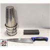 Image 1 : BAILIFF SEIZURE: MERCER HIGH CARBON 9" CHEFS KNIFE