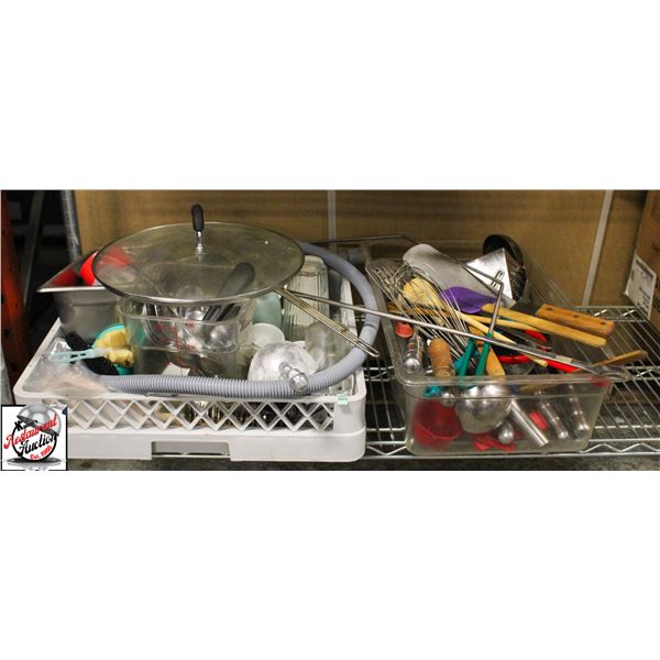 BAILIFF SEIZURE: LOT OF ASSORTED KITCHEN MISC