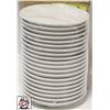 Image 2 : 20 WHITE 6" SAUCERS