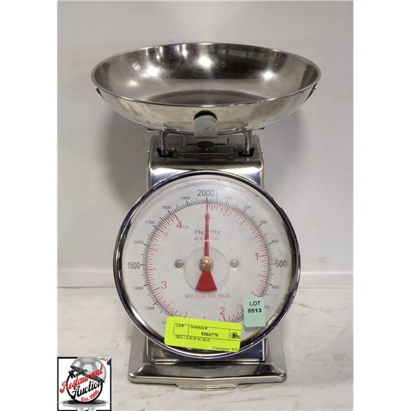 2KG / 4.4LB SCALE