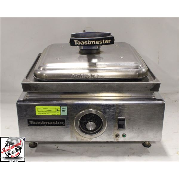 TOASTMASTER S/S COUNTERTOP SANDWHICH GRILL