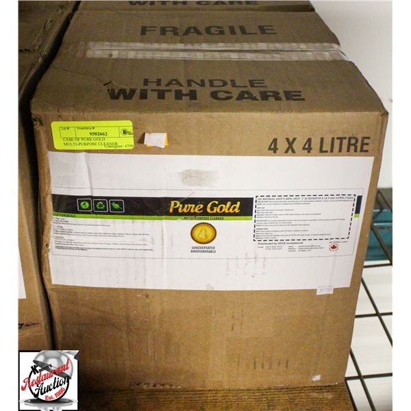 CASE OF PURE GOLD MULTI-PURPOSE CLEANER