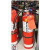 Image 1 : THREE 10 LB FIRE EXTINGUISHERS