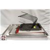 Image 1 : LOT OF ASSORTED TRAYS, BUN PANS, CUTTING BOARD
