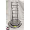 Image 1 : STACK OF COMMERCIAL PIZZA PANS W/ PAN RACK