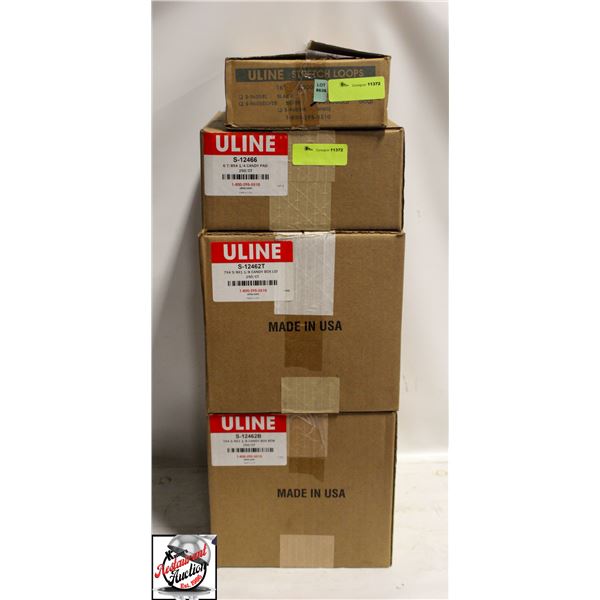 3 ASSORTED BOXES OF CANDY PACKAGING AND STRETCH