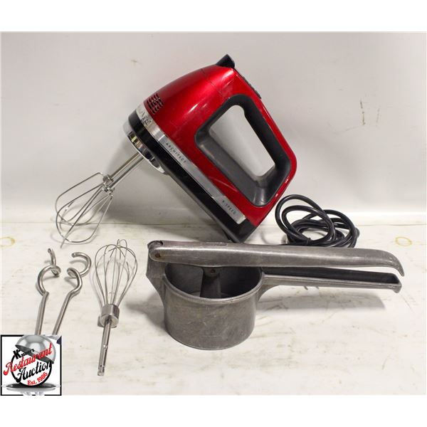 KITCHENAID HAND MIXER AND SIMPLE ALUMINUM CITRUS