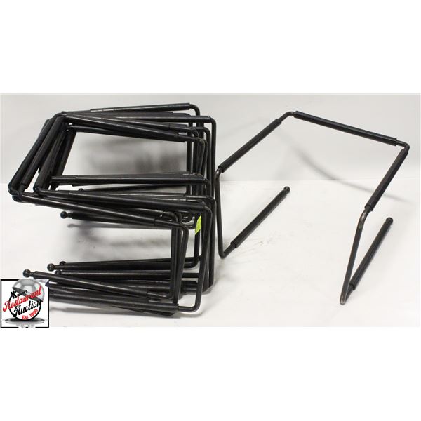 LOT OF 11 PIZZA STANDS