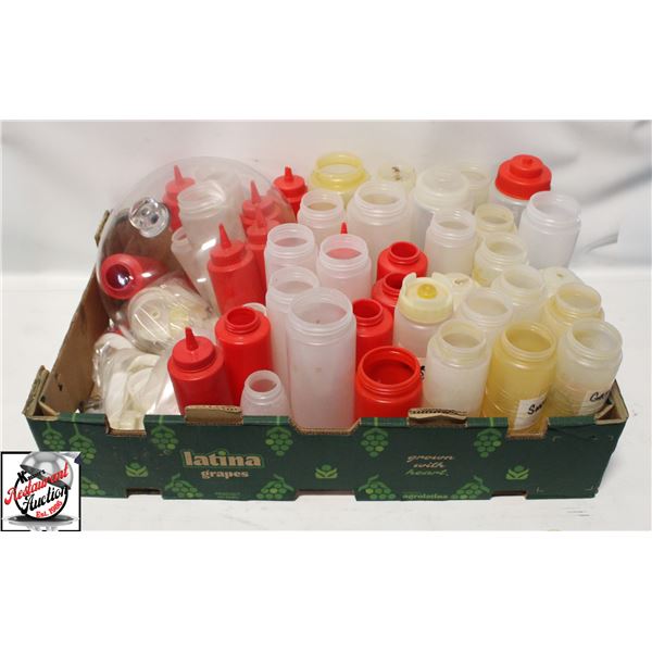 CONDIMENT / SPREAD SQUEEZE BOTTLES