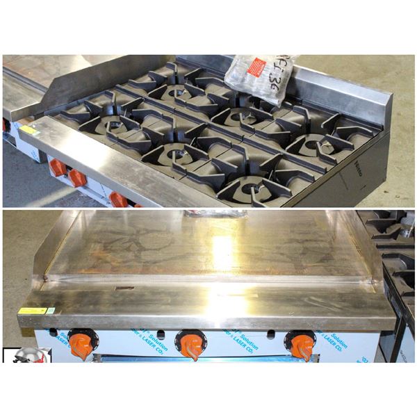FEATURE LOT: NEW COUNTERTOP COOKING EQUIPMENT - NATURAL GAS