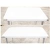 Image 1 : FEATURE LOT: NEW STAINLESS STEEL WORKTABLES