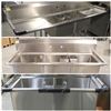 Image 1 : FEATURE LOT: NEW STAINLESS STEEL SINKS