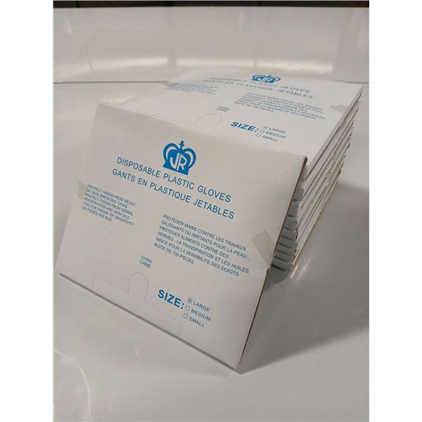 1000 LARGE JOHNSON ROSE FOOD GRADE GLOVES
