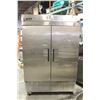 Image 1 : TRUE 2 DOOR SOLID S/S UPRIGHT FREEZER