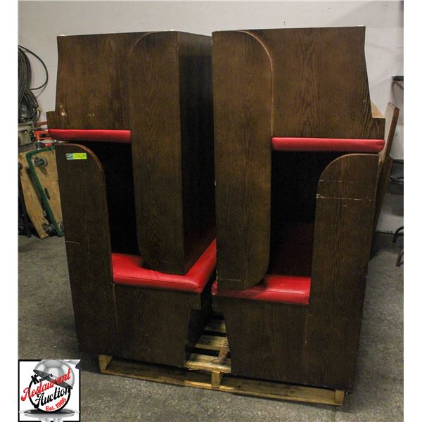 10 BOOTH SEATING BENCHES