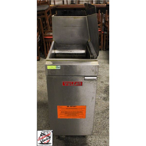 VULCAN LG400-1 NATURAL GAS DEEP FRYER