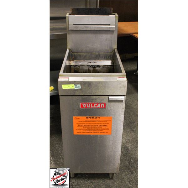 VULCAN LG400-1 NATURAL GAS DEEP FRYER